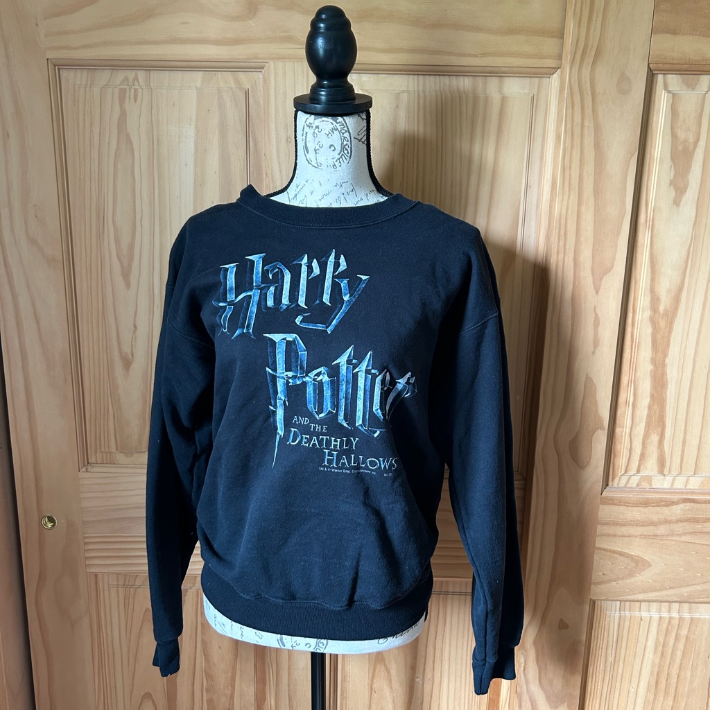 Harry Potter And The Deathly Hallows Pullover Sweatshirt